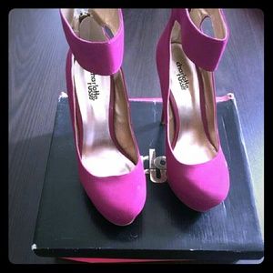 Charolette Russe  Mary Jane Platform women Sz 7